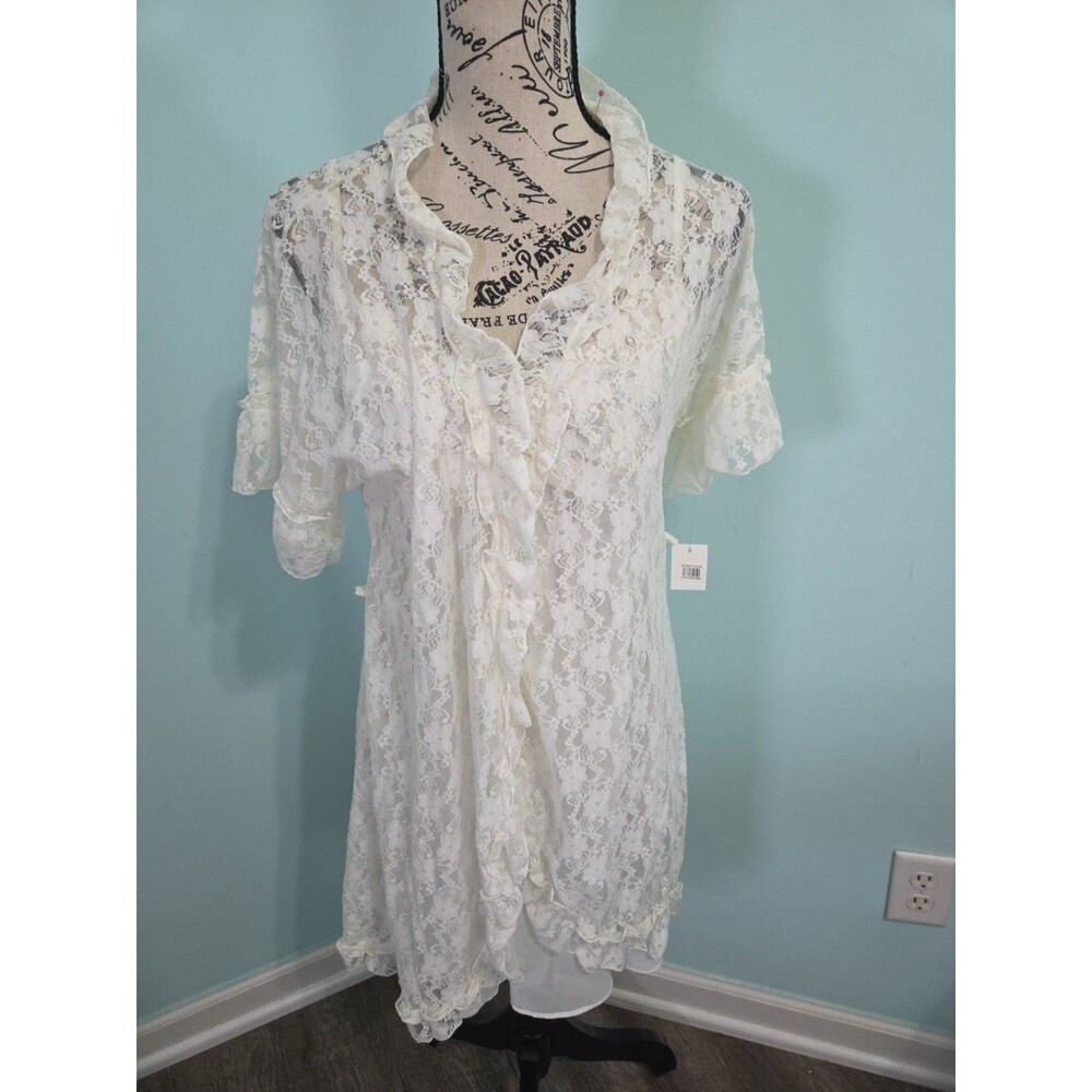 Bridal In Bloom by jonquil Chemise Sleepwear Teddy/Nightgown set new small
